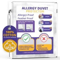 Protetor de edredon Allersoft Allergy Control Allergy Control 90x90cm Protetor de edredon Allersoft Allergy Control Allergy Control 90x90cm