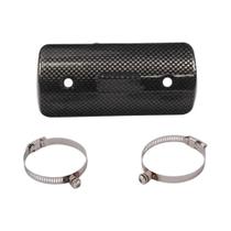 Protetor De Escapamento Universal Para Motocicleta YOSHI - Capa Térmica Anti-Queimaduras