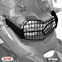Protetor de Farol Aço Carbono BMW F850 GS Rallye 18+ (SPTO463) Scam