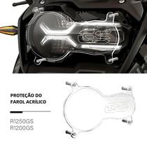 Protetor de Farol Acrílico para BMW R1200GS e R1250GS Adventure (2013-2023)