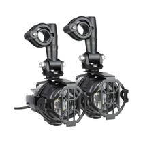 Protetor de Farol Auxiliar LED Dobrável para BMW R1200GS e R1250GS Adventure/RT