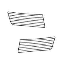 Protetor de Farol Auxiliar para Scania NTG 2021 - Preto