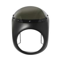 Protetor De Farol De Motocicleta De 7 Polegadas Com Capa De Para-brisa Para Honda Harley Sportster
