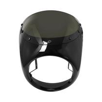 Protetor De Farol De Motocicleta De 7 Polegadas Com Capa De Para-brisa Para Honda Harley Sportster