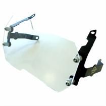 Protetor de Farol em Aço + Acrilico para moto BMW R 1200 / 1250 GS.