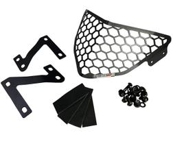 Protetor de farol preto ( colméia ) - xtz 250 lander 2019 ...