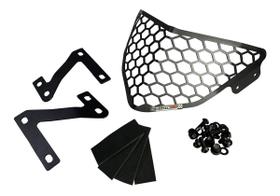 Protetor de Farol Principal Modelo Coyote Preto - Lander 250 XTZ ABS ano 2019 em Diante Protetor de Farol Principal Modelo Coyote Preto - Lander 250 XTZ ABS ano 2019 em Diante