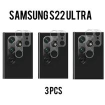 Protetor de filme de lente de câmera para Samsung S22 Ultra - Transparente Protetor de filme de lente de câmera para Samsung S22 Ultra - Transparente