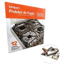 Protetor De Fogão 27cm X 27cm Reutilizavel 12 Unidades