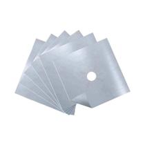 Protetor De Fogão a Gás Reutilizável Antiaderente 10.6''X10.6'' Resistente Ao Calor Cortável Fácil Protetor De Fogão a Gás Reutilizável Antiaderente 10.6''X10.6'' Resistente Ao Calor Cortável Fácil