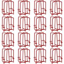 Protetor de gaiola de extinção de incêndio, 16 unidades, vermelho, 1,3 cm, Shimeyao Protetor de gaiola de extinção de incêndio, 16 unidades, vermelho, 1,3 cm, Shimeyao