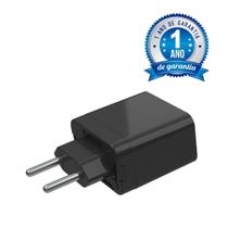 Protetor De Geladeira E Freezer 127/220v Contra Raios Surtos 20 A Preto