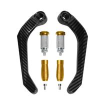 Protetor De Guidão De Motocicleta Em Fibra De Carbono Para Freio E Embreagem Universal 78"