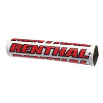 Protetor De Guidão Renthal Crossbar - 240Mm- Branco/Vermelho