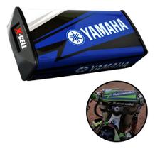 Protetor De Guidão Xcell Fat Bar Moto Yamaha - Azul/Branco