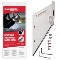 Protetor de inclinação MEGAWARE KEELGUARD SkegGuard 27091 para Evinrude