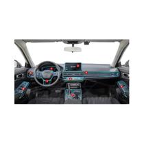 Protetor De Interior De Carro TPU Para Honda Civic 2022-2025, Filme Transparente Anti-risco, Protetor De Interior De Carro TPU Para Honda Civic 2022-2025, Filme Transparente Anti-risco,