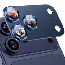 Protetor de Lente da Câmera Uyiton para iPhone 17 Pro Max em Vidro Metálico