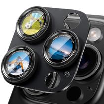 Protetor de lente de câmera CACOE para iPhone 15 Pro/15 Pro Max