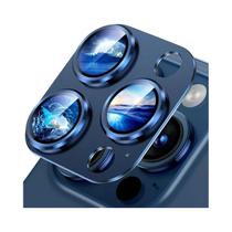 Protetor De Lente De Câmera De Metal Cinza Titânio Para iPhone 15 16 pro Max 14 plus 16 14Pro 15Pro