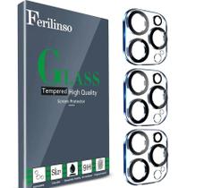 Protetor de lente de câmera Ferilinso para iPhone 13 Pro Max/Pro Protetor de lente de câmera Ferilinso para iPhone 13 Pro Max/Pro