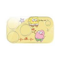 Protetor De Lente De Câmera HD Com Desenho Animado Fofo Para iPhone 15 16 17 pro Max 14Plus 13 Vidro