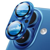 Protetor de lente de câmera Korecase para iPhone 16 azul