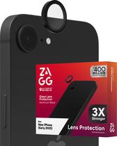 Protetor de lente de câmera ZAGG Glass Elite anti-reflexivo para iPhone 16e