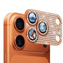 Protetor de Lente para Câmera EasEasy iPhone 17 Pro 9H com Glitter Protetor de Lente para Câmera EasEasy iPhone 17 Pro 9H com Glitter