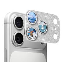 Protetor de Lente para Câmera EasEasy iPhone 17 Pro Glitter 9H Protetor de Lente para Câmera EasEasy iPhone 17 Pro Glitter 9H