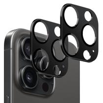 Protetor de Lente para Câmera ZERODAMAGE SAHARA iPhone 15 Pro Kit com 2 Unidades