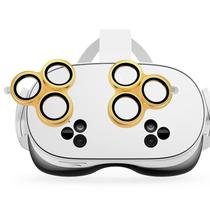 Protetor de Lentes da Câmera Juylay para Meta Quest 3S Dourado Protetor de Lentes da Câmera Juylay para Meta Quest 3S Dourado
