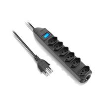 Protetor De Linha 6 Tom. 2p+t Cabo 1,5m Elgin