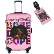 Protetor de mala Tuizumy Afro-American Girl 29-32 polegadas