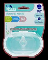 Protetor de Mamilo Lolly bico de silicone, ultrafino e macio , formato anatômico, acompanha estojo.