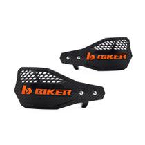 Protetor De Mão Aberto Carbon A1r - Preto/Laranja