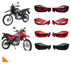 Protetor De Mão Amx Stone Universal Honda Bros 150 160 190 Protetor De Mão Amx Stone Universal Honda Bros 150 160 190