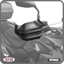 Protetor de mão honda xre300+ 2016 preto scam spto416