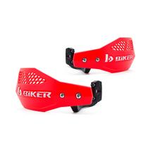 Protetor de Mão Universal A1R Haste Nylon Vermelho - Biker