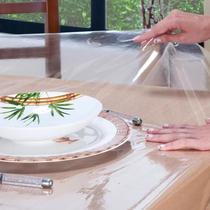Protetor de Mesa Retangular Transparente1,40m x 2,50m Salehtex - Branco