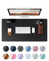 Protetor de mesa Ysagi Leather impermeável 90x45cm preto