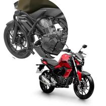 Protetor de motor carenagem com pedaleiras scam fz15 2023 2024 Protetor de motor carenagem com pedaleiras scam fz15 2023 2024