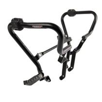 Protetor de Motor e Carenagem c/ Pedaleiras preto Honda CB300F Twister 2023 Protetor de Motor e Carenagem c/ Pedaleiras preto Honda CB300F Twister 2023