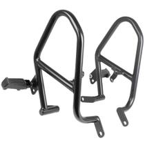 Protetor de Motor e Carenagem Chapam Preto com Pedais - NC 700 / 750 X - Honda Protetor de Motor e Carenagem Chapam Preto com Pedais - NC 700 / 750 X - Honda