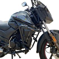 Protetor de Motor e Carenagem Coyote Com Pedaleiras Preto - JEF 150s ano 2023 em Diante - Shineray