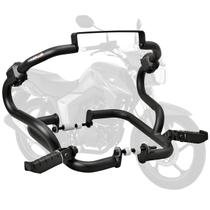 Protetor de Motor e Carenagem Coyote Preto com Pedais - DK 150 - Haojue