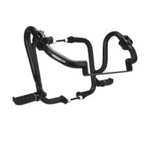 Protetor de Motor e Carenagem Coyote Preto com Pedais - DK 150 - Haojue Protetor de Motor e Carenagem Coyote Preto com Pedais - DK 150 - Haojue