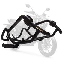 Protetor de Motor e Carenagem Coyote Preto com Pedais - FZ 15 ano 2023 em Diante - Yamaha Protetor de Motor e Carenagem Coyote Preto com Pedais - FZ 15 ano 2023 em Diante - Yamaha