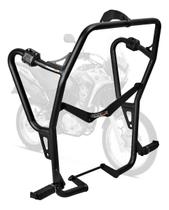 Protetor de Motor e Carenagem Coyote Preto com Pedais - Tenere 250 Todos os Anos - Yamaha