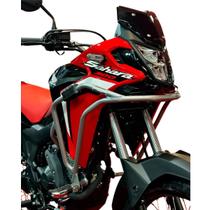 Protetor de Motor e Carenagem Prata Honda Sahara 300 - Braz
